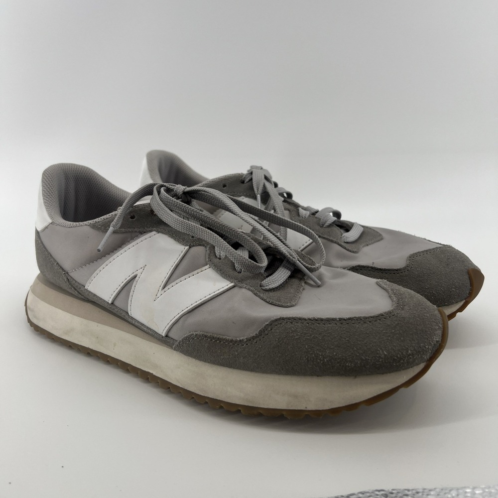 New Balance 237 Men's Size 13 Gray‎ White Walking